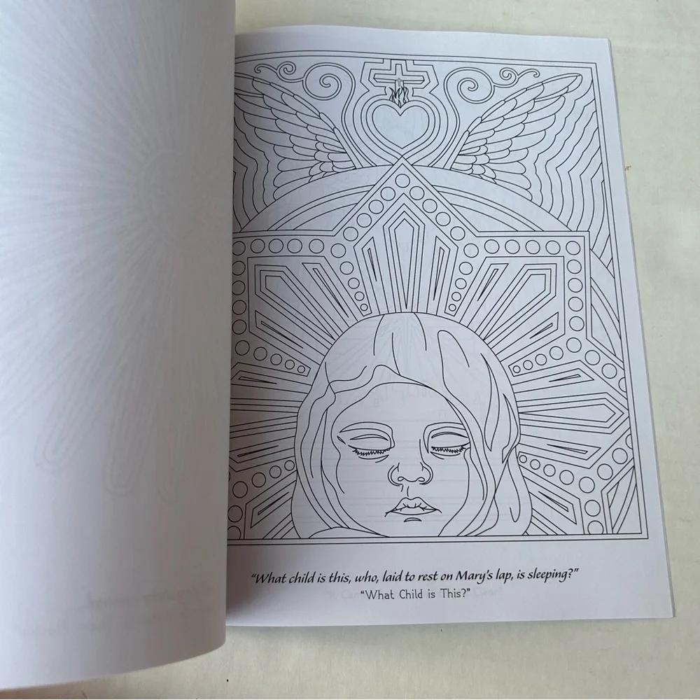 3/$12! O Holy Night Devotional Coloring Book A Meditative Christmas 2016 Unused